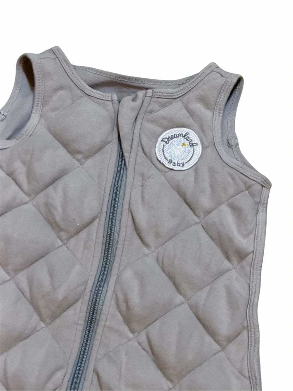 Dreamland Baby Sleeping Sack 6-12 Months 15-24 Pounds 7-11 Kgs Gray